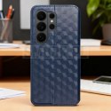 Etui z klapką na Motorola G17 POWER Cubic Book niebieskie