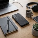 Etui z klapką na Xiaomi 17 ULTRA 4Card RFID antykradzieżowe tech fabric czarne