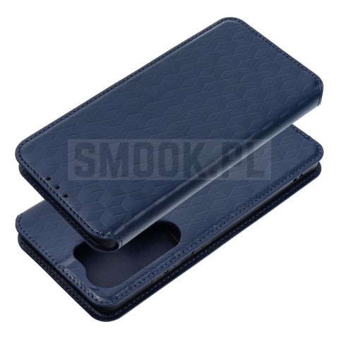 Etui z klapką na Xiaomi 17 ULTRA Cubic Book niebieskie