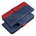 Etui z klapką na Xiaomi Redmi A7 PRO Split Book granatowo-czerwone