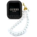 Słuchawki bezprzewodowe douszne GUESS TWS Pearl Strap GUE005292 czarne