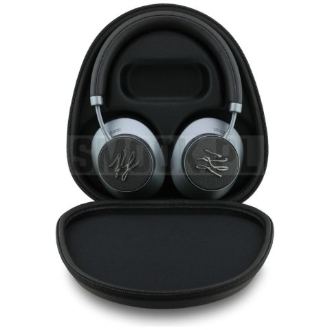 Słuchawki bezprzewodowe nauszne ANC KARL LAGERFELD Grained Initials KF003083 czarne
