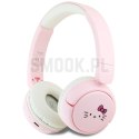 Słuchawki bezprzewodowe nauszne Hello Kitty Face Logo Hel000163 różowe