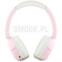 Słuchawki bezprzewodowe nauszne Hello Kitty Face Logo Hel000163 różowe