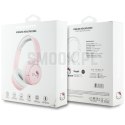 Słuchawki bezprzewodowe nauszne Hello Kitty Face Logo Hel000163 różowe