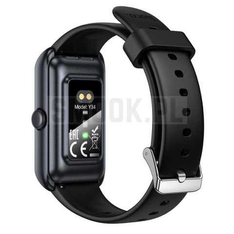 Smartwatch 1,47" IP67 z funkcją rozmowy Hoco Y34 czarny