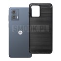 Etui na Motorola G53 / G13 Carbon 2.0 czarny