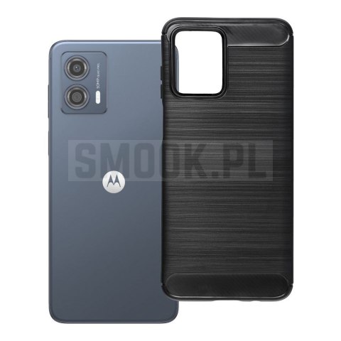 Etui na Motorola G53 / G13 Carbon 2.0 czarny