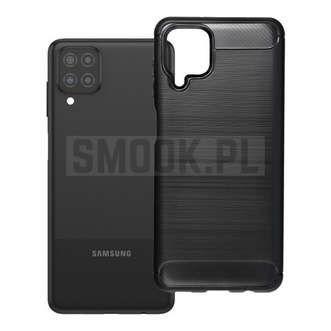 Etui na Samsung A12 Carbon 2.0 czarny