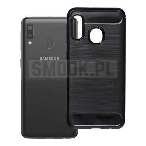 Etui na Samsung A20E Carbon 2.0 czarny