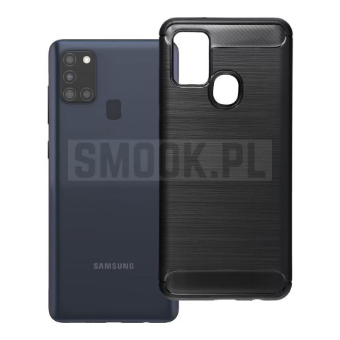 Etui na Samsung A21S Carbon 2.0 czarny