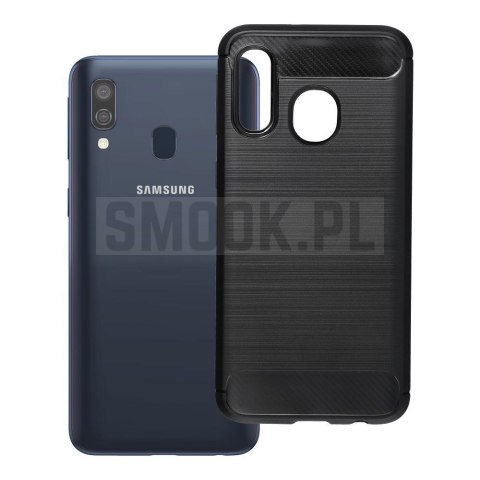 Etui na Samsung A40 Carbon 2.0 czarny