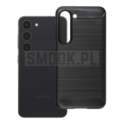 Etui na Samsung S23 Carbon 2.0 czarne