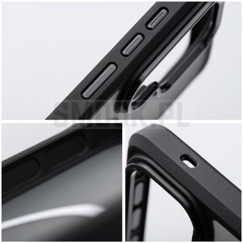 Etui na Samsung S26 ULTRA Forcell F-Protect Smoke Hybrid Premium zgodne z MagSafe czarne 0INT