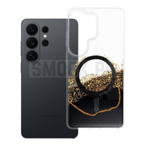 Etui na Samsung S26 ULTRA Golden zgodne z MagSafe czarne