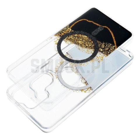 Etui na Samsung S26 ULTRA Golden zgodne z MagSafe czarne