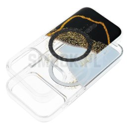 Etui na iPhone 13 / 14 Golden zgodne z MagSafe czarne