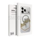 Etui na iPhone 17 Golden zgodne z MagSafe białe