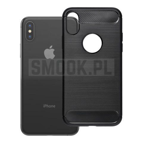 Etui na iPhone XS Carbon 2.0 czarny