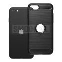 Etui na iPhone SE 2020 Carbon 2.0 czarny