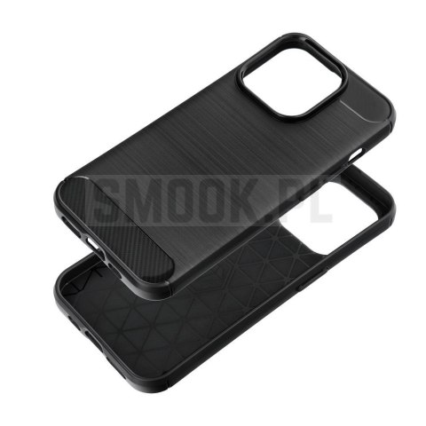 Etui na iPhone SE 2020 Carbon 2.0 czarny