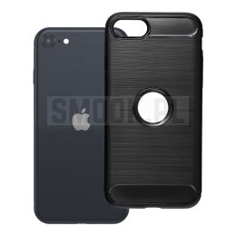 Etui na iPhone SE 2022 Carbon 2.0 czarny