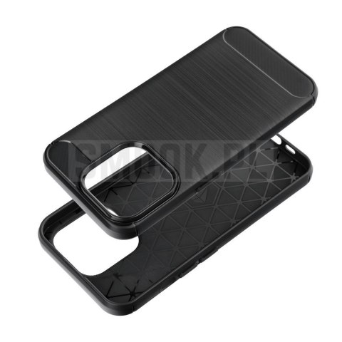 Etui na iPhone SE 2022 Carbon 2.0 czarny