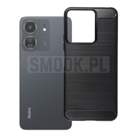 Etui na Xiaomi Redmi 13C / POCO C65 Carbon 2.0 czarny