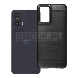 Etui na Motorola G35 5G Carbon 2.0 czarne