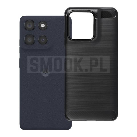 Etui na Motorola G56 5G Carbon 2.0 czarny