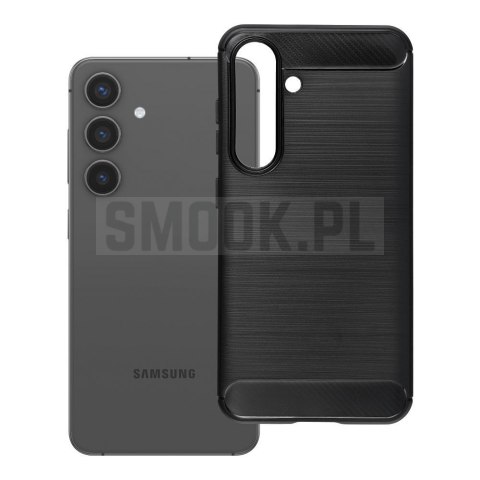 Etui na Samsung S24 Carbon 2.0 czarny