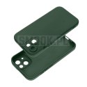 Etui na iPhone 15 Matt 2.0 ciemnozielone