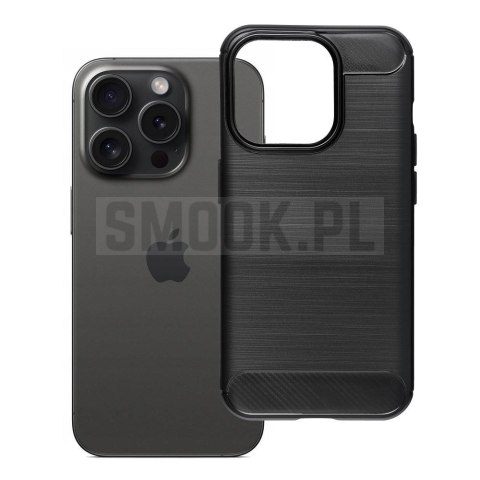 Etui na iPhone 15 PRO Carbon 2.0 czarne