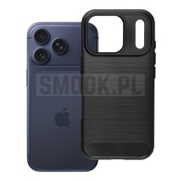 Etui na iPhone 17 Pro / 18 Pro (low camera edge) Carbon 2.0 czarny