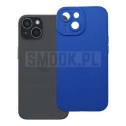 Etui na iPhone 15 Matt 2.0 niebieskie
