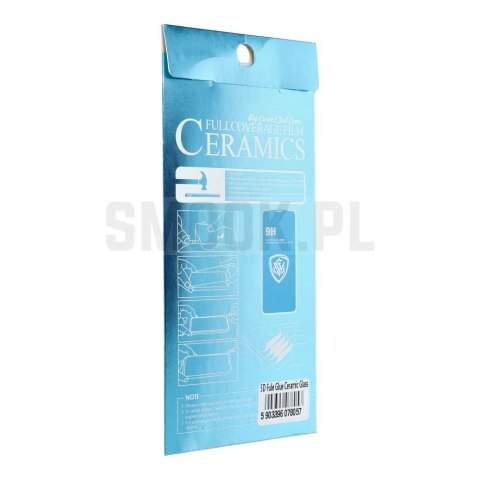5D Full Glue Ceramic Glass - do iPhone 17 Pro / 18 Pro czarny
