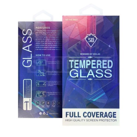 5D Full Glue Tempered Glass - do REALME 16 PRO+ czarny (curved edge)