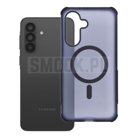 Etui na Samsung A37 Forcell F-Protect BumperX Premium zgodny z MagSafe granatowy 0INT