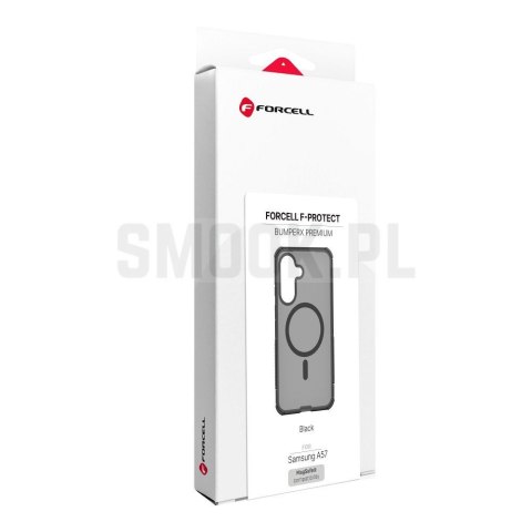Etui na Samsung A57 Forcell F-Protect BumperX Premium zgodny z MagSafe czarny 0INT