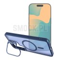Etui na Samsung A57 Forcell F-Protect Shadow Stand Premium zgodne z MagSafe granatowe 0INT