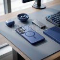 Etui na Samsung A57 Forcell F-Protect Shadow Stand Premium zgodne z MagSafe granatowe 0INT
