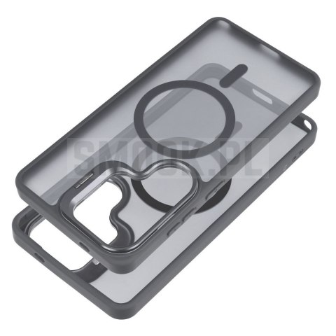 Etui na Samsung A57 Forcell F-Protect Shadow Stand Premium zgodne z MagSafe szary 0INT