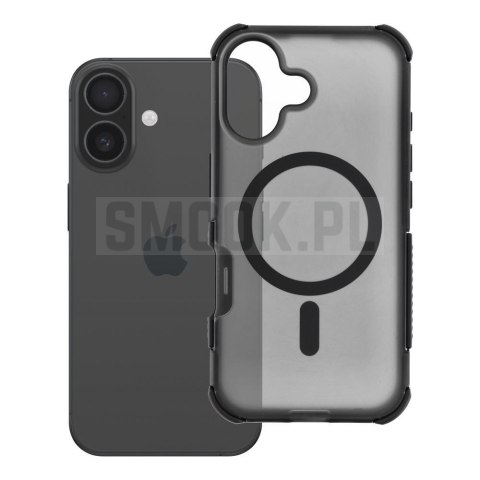 Etui na iPhone 16 Forcell F-Protect BumperX Premium zgodne z MagSafe czarne 0INT