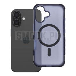 Etui na iPhone 16 Forcell F-Protect BumperX Premium zgodne z MagSafe granatowe 0INT