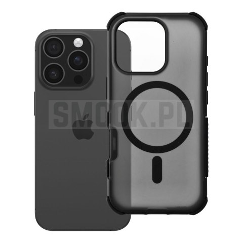 Etui na iPhone 16 Pro Forcell F-Protect BumperX Premium zgodne z MagSafe czarne 0INT