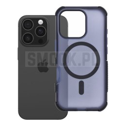Etui na iPhone 16 Pro Forcell F-Protect BumperX Premium zgodne z MagSafe granatowe 0INT