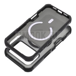 Etui na iPhone 17 Forcell F-Protect BumperX Premium zgodny z MagSafe czarny 0INT
