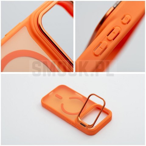 Etui na iPhone 17 Pro / 18 Pro Forcell F-Protect Shadow Stand Premium zgodne z MagSafe orange 0INT