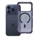 Etui na iPhone 17 Pro / 18 Pro (low camera edge) Forcell F-Protect BumperX Premium zgodny z MagSafe granatowy 0INT