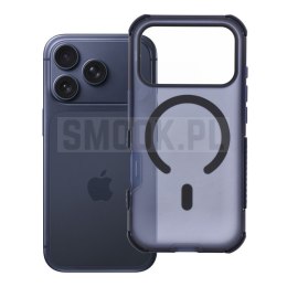 Etui na iPhone 17 Pro / 18 Pro (low camera edge) Forcell F-Protect BumperX Premium zgodny z MagSafe granatowy 0INT